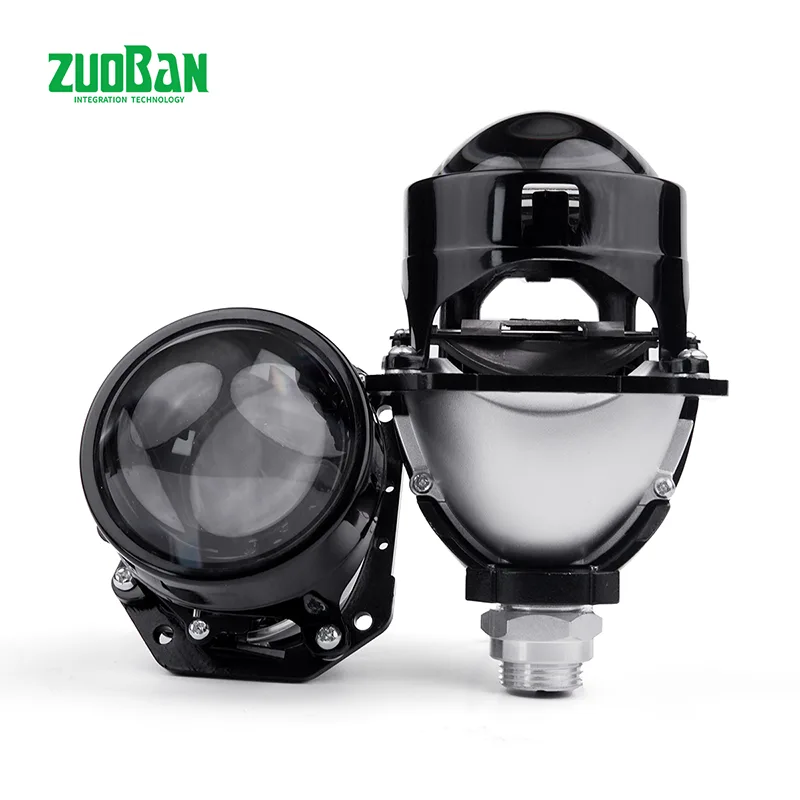 2,5-calowa latarka czołowa typu plug-and-play z pojedynczym kloszem i podwójnym światłem T0325