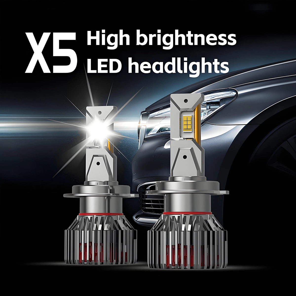 Power 45w Automotive LED Headlight