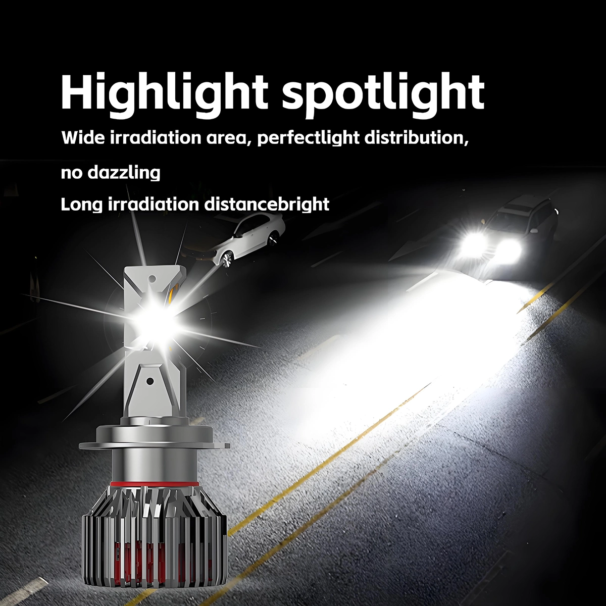 Power 45w Automotive LED Headlight